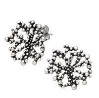 Earrings Giovanni Raspini Woman Perlage in Silver 09536
